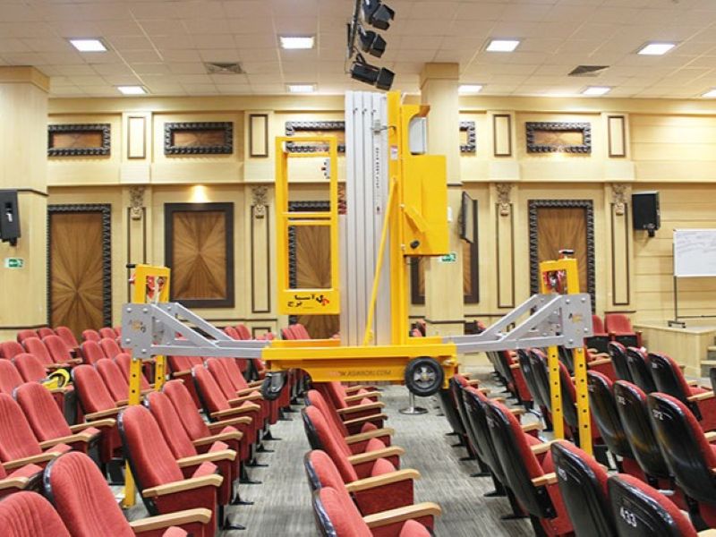 بالابر نفربر الکتروهیدرولیکی مخصوص سالنهای سینما مدل EHSA - تصویر 2